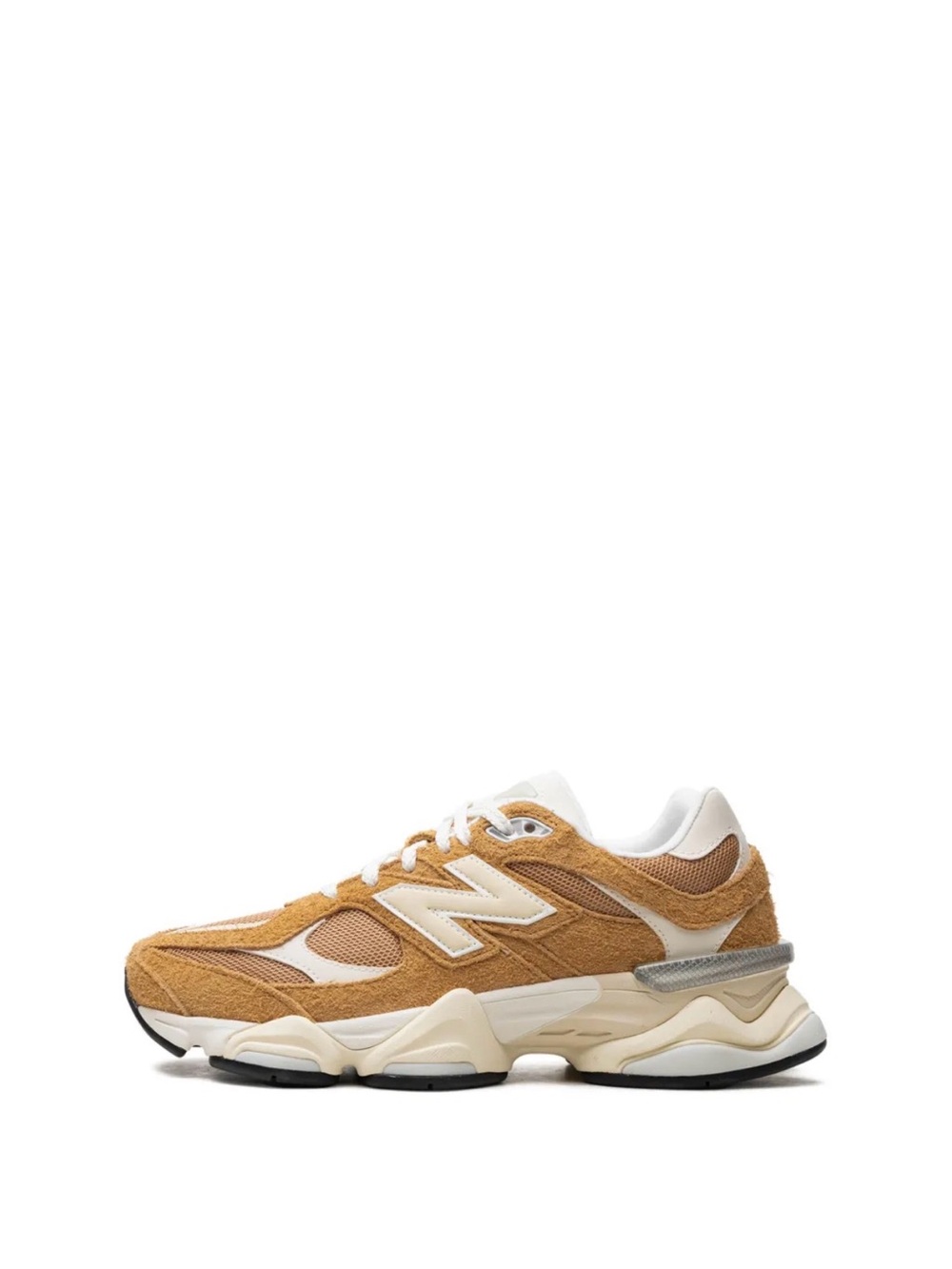 New Balance 9060 Women’s Great Plains Tan & Cream Layered Suede Mesh Sneaker-NEW